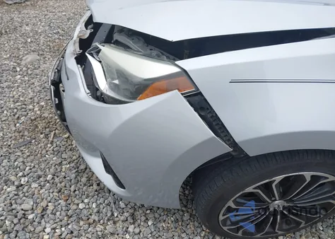 2014 Toyota Corolla S Plus z USA, uszkodzony, nr VIN 2T1BURHE7EC149309